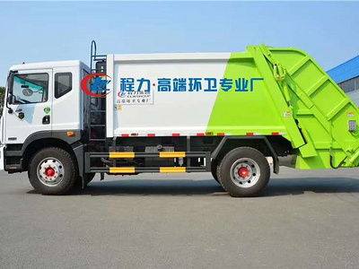 国六上新-东风多利卡垃圾车图片