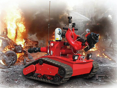 RXR_M40D消防灭火机器人图片