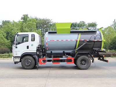 国六东风专底8.5吨餐厨垃圾车优惠出售图片