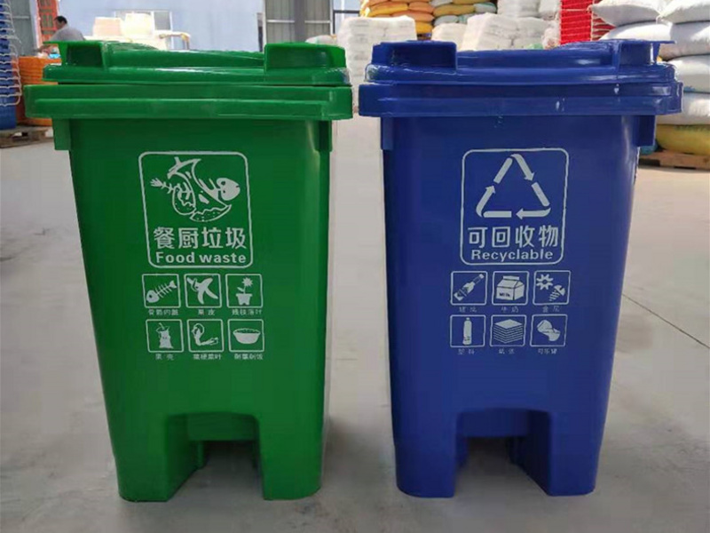 塑料垃圾车桶的特点
