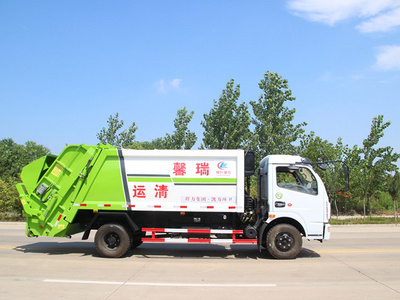 8方东风压缩垃圾车-程力垃圾车厂家定制，图片和价格