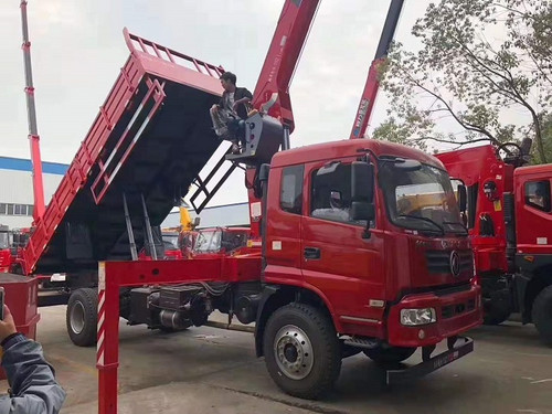 東風(fēng)華神長興6.3噸，徐工8噸隨車吊圖片