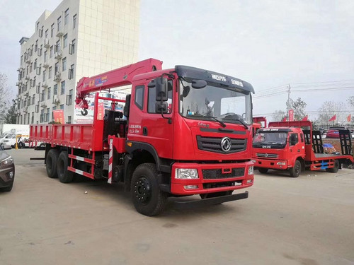 東風(fēng)T5后八輪短軸距長興12噸隨車吊圖片