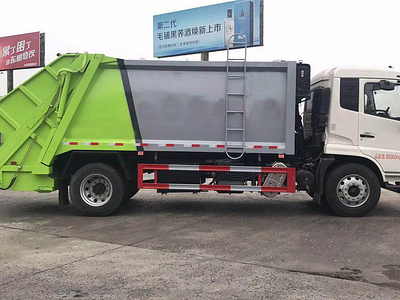 东风天锦16方压缩式垃圾车图片