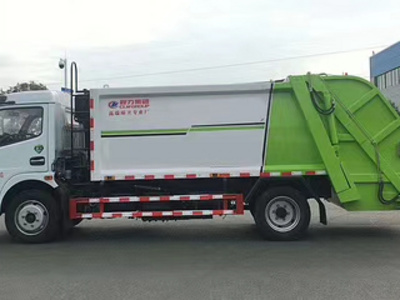 国六8吨压缩式垃圾车  8方压缩式垃圾车生产厂家  东风压缩式垃圾车图片价格