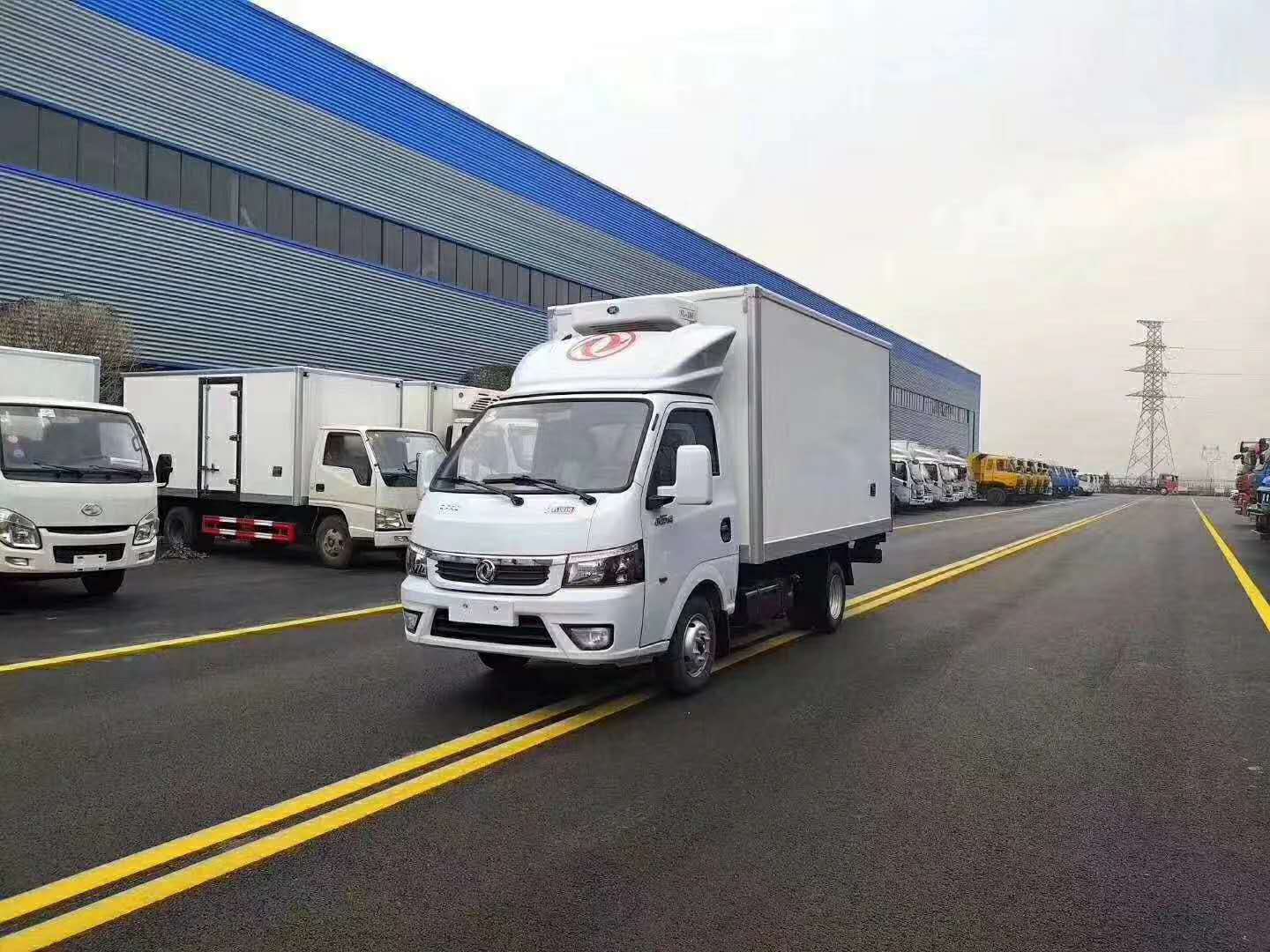 国六东风途逸小型柴油冷藏车（3.7米）图片