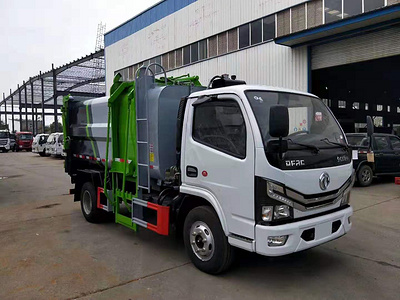 邹城建成30座生活垃圾分类资源化处理站 3吨5吨压缩垃圾清运车介绍