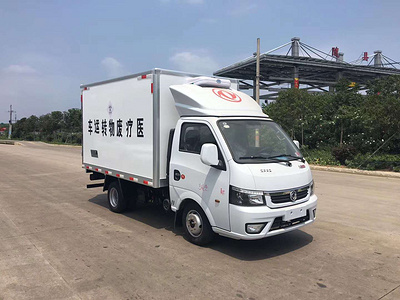 东风途逸国六汽油3米医疗废物厢式运输车图片