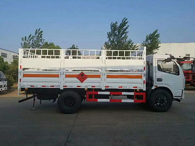 东风大多利卡载重7吨厢长5.1米气瓶运输车图片