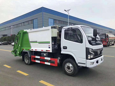 重庆国六东风福瑞卡6方压缩式垃圾车厂家现车直销图片