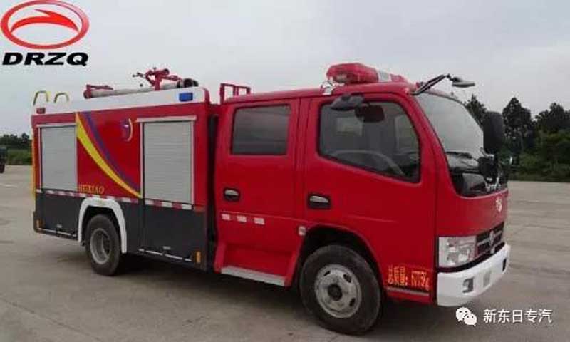 东风凯普特水罐消防车 国五 2.5吨图片