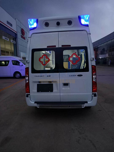北京 福特V348长轴高顶监护型救护车厂家直销图片