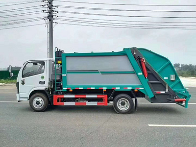 国六6方东风小多利卡压缩式垃圾车图片
