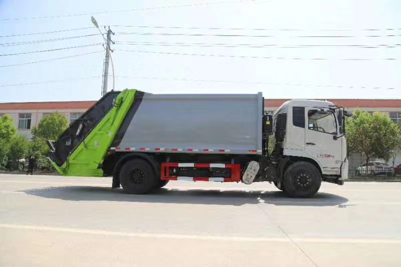 国六天锦12方压缩垃圾车配置图片可上北京户图片