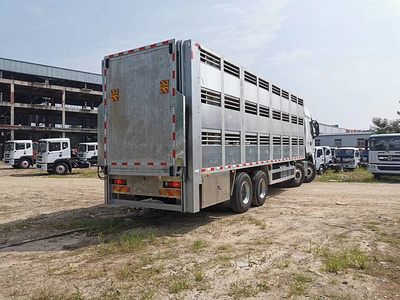 国六东风柳汽铝合金猪苗运输车图片