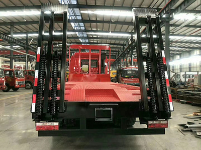 国六解放拖21吨轻量化平板运输车图片