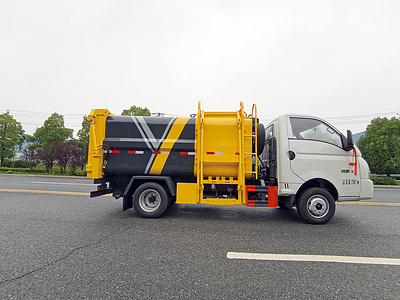CLW5030ZZZLS6型自装卸式垃圾车图片