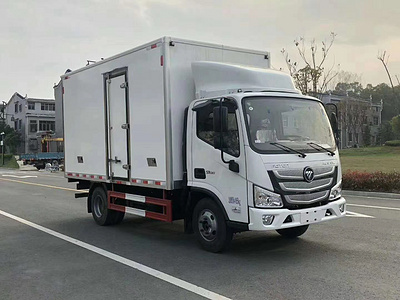 国六福田欧马可4.2米冷藏车厂家直销图片