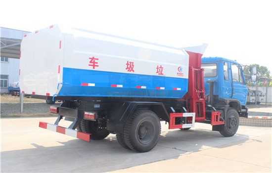东风145-12吨挂桶式垃圾车图片