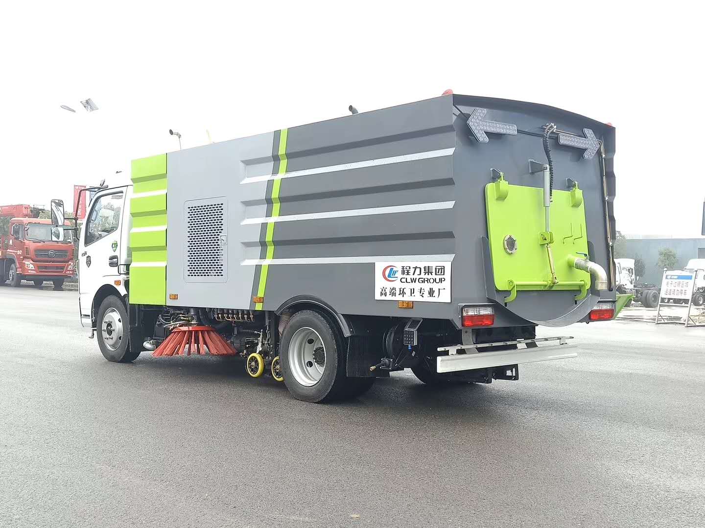 国六环卫保洁扫路车洗扫车吸尘车配置介绍