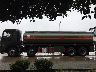 国六东风天龙标载20吨铝合金油罐车厂家图片