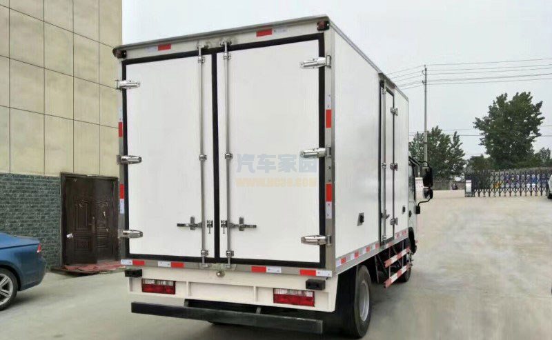 江淮V6冷藏车，蓝牌4.2米冷藏车价格图片
