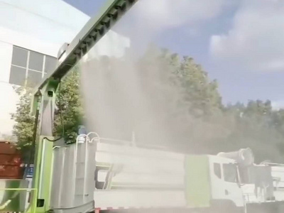 国六天锦铁路抑尘车厂家直销视频图片