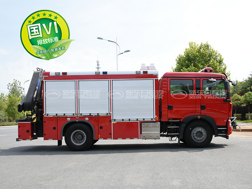 国六T5G豪沃抢险救援消防车图片
