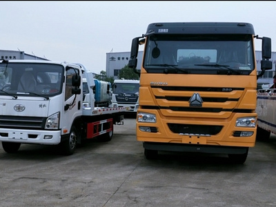 清障车厂家视频3吨拖车至30吨大型拖车现车视频视频图片