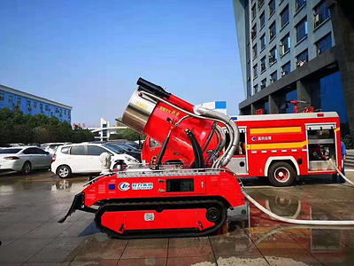 機器人消防車圖片