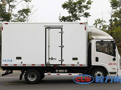 (国六)陕汽轻卡4.2米冷藏车图片