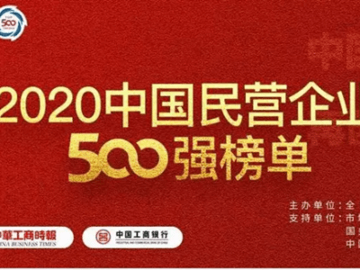 喜报！程力集团连续三年评为中国民营企业500强