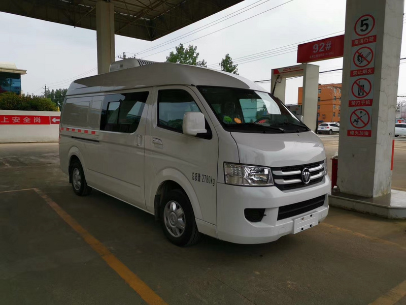 國(guó)六福田G7雙排面包式冷藏車市區(qū)高端冷鏈車首選