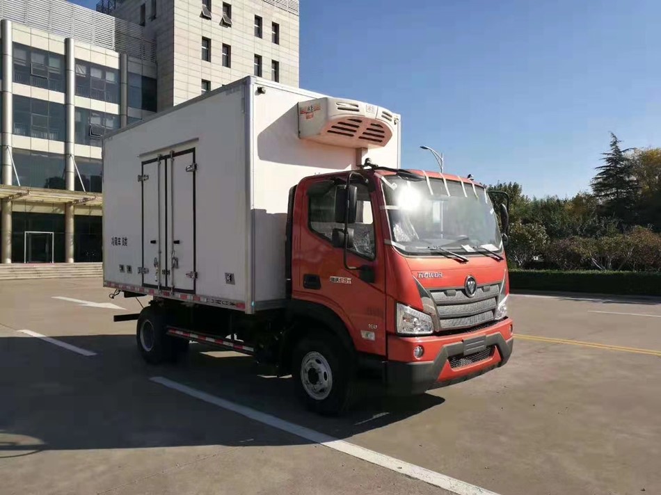 国六4.2米福田欧马可冷藏车便宜出售图片