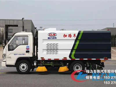 国六福田小卡之星2型（柴油版）2.5方扫路车图片
