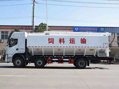 质量篇，广西梧州34方15吨拉饲料车饲料车图片|配置|报价，厂长笔记27