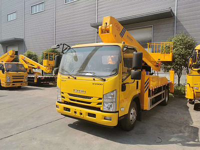 广西省南宁市五十铃国六25米直臂高空作业车报价，配置，厂家，
