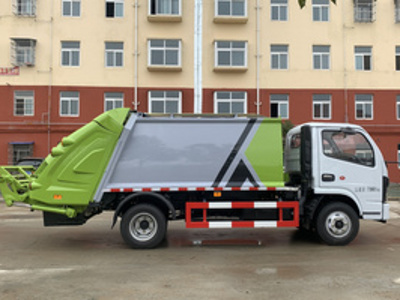 中国中车压缩式垃圾车图片