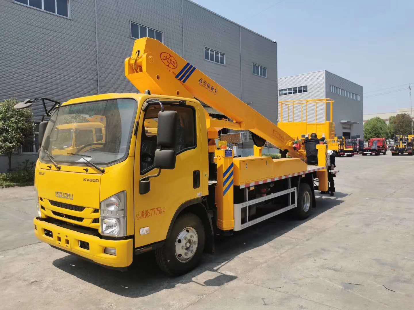 广西柳州18米高空作业车配置 图片 参数 报价