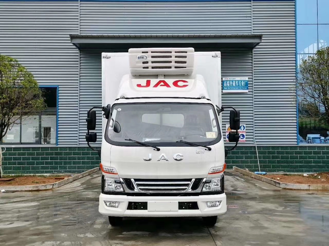 国六江淮骏铃V6冷藏车4.2米图片