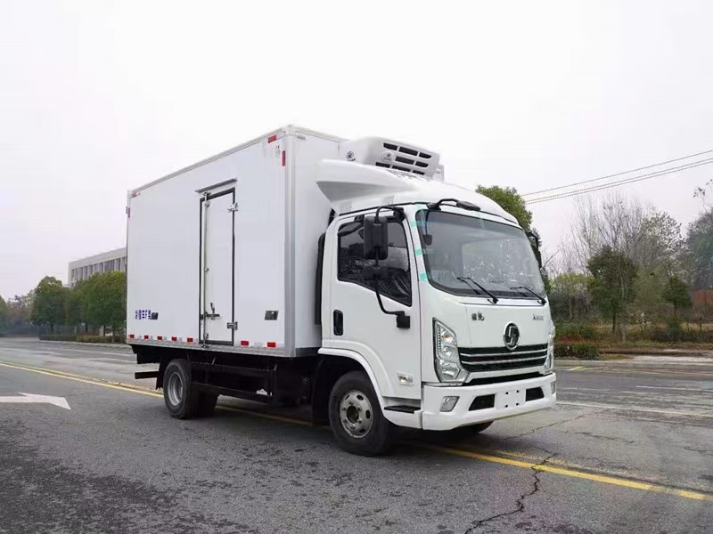 国六陕汽德龙K3000冷藏车130马力4.2米图片