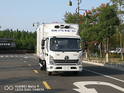 國六陜汽德龍K3000冷藏車160馬力4.2米圖片
