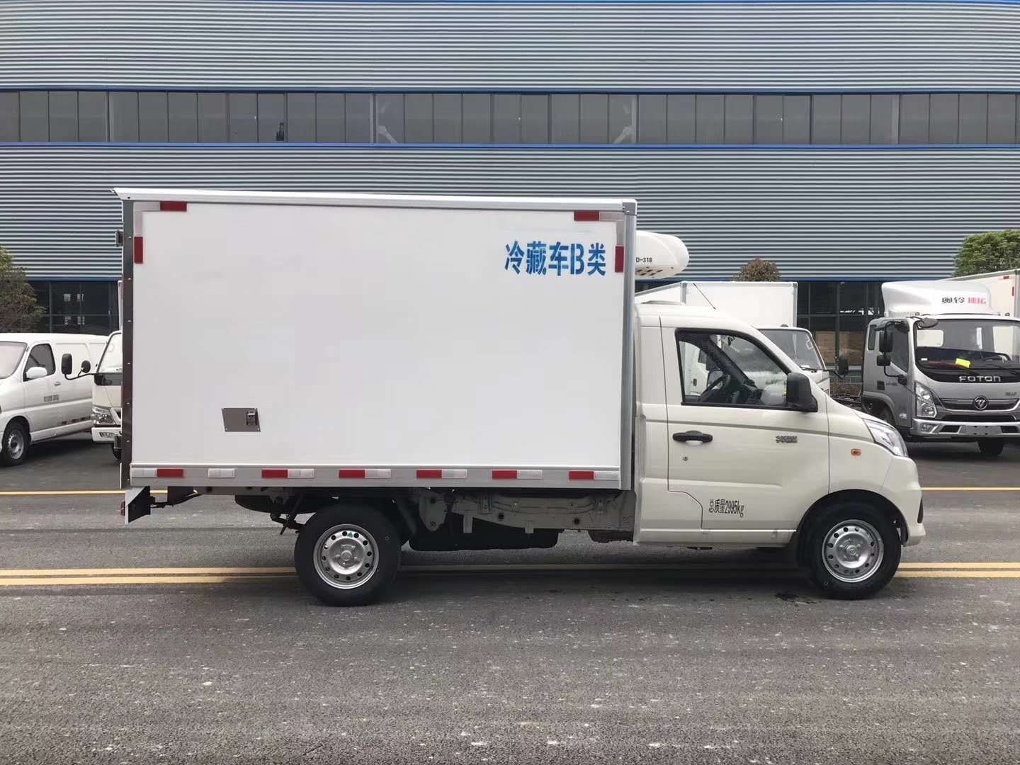 国六福田祥菱V1冷藏车3米图片