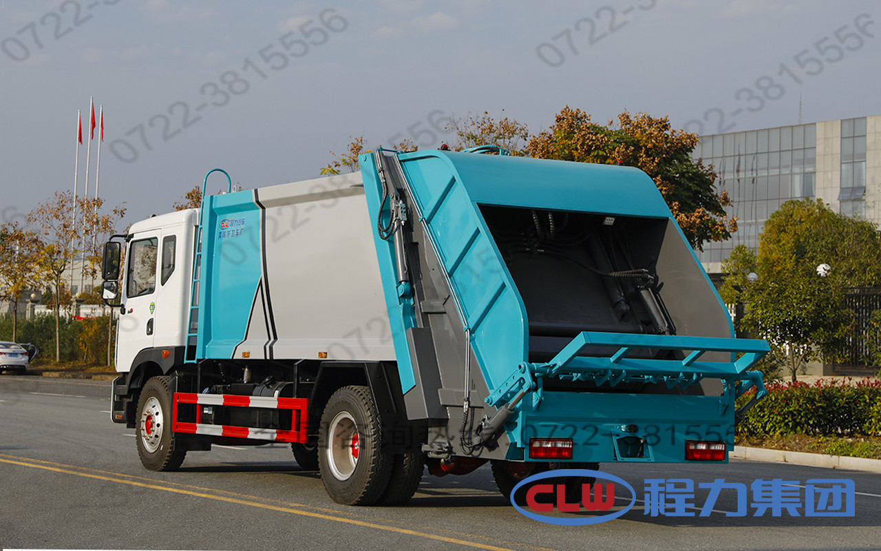 国六东风D9（10方）压缩式垃圾车图片