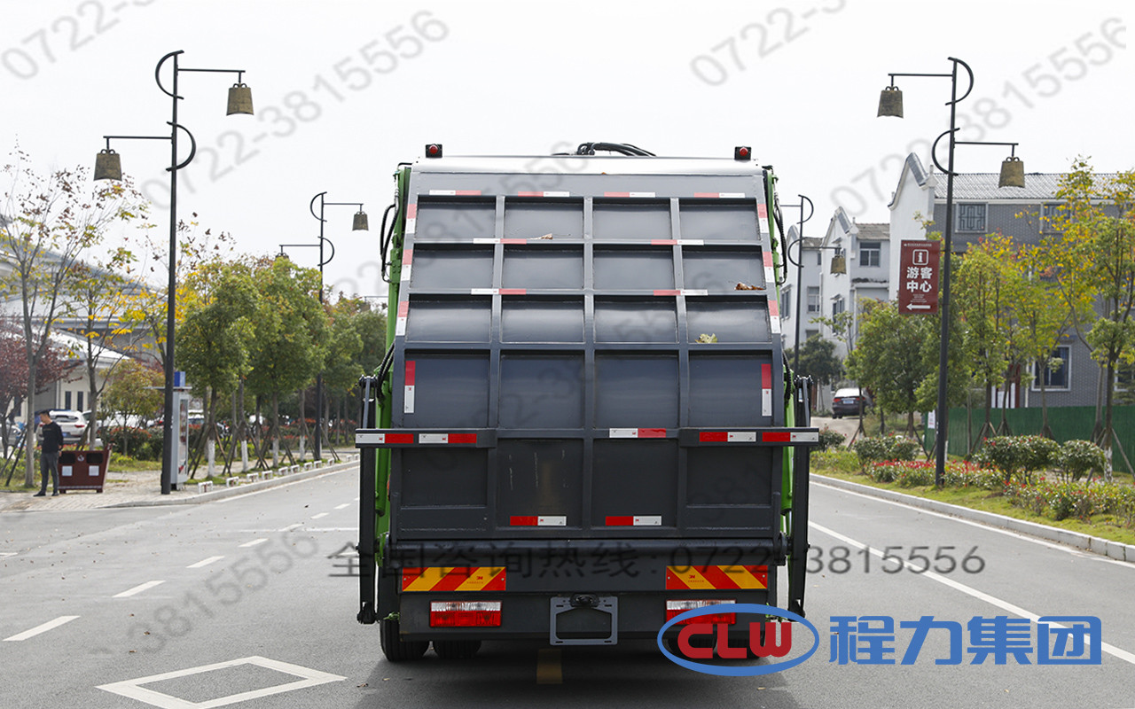 国六东风D9（10方）压缩式垃圾车图片