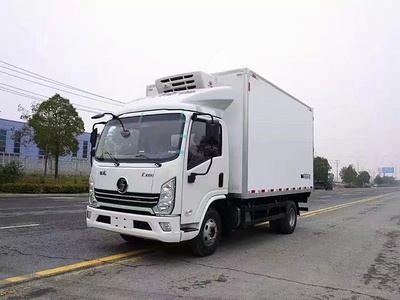 国六陕汽德龙130马力冷藏车图片杂项危险物品厢式运输车图片