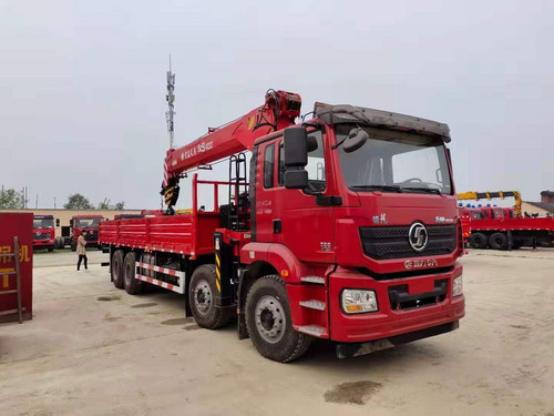 陜汽德龍16噸宏昌天馬隨車(chē)吊廠(chǎng)家價(jià)格圖片