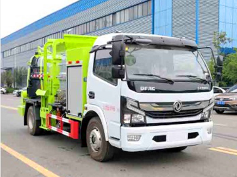 请欣赏新能源纯电动环卫全系（二十一），东风纯电动5吨餐厨垃圾车
