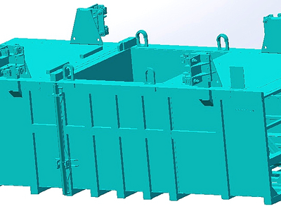 JHC8-A型垂直式垃圾压缩站图片