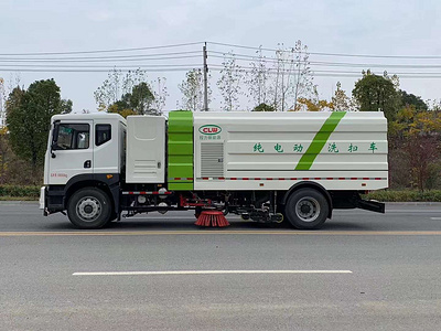 东风新能源清扫车厂家18方纯电动洗扫车扫路车功能图片图片